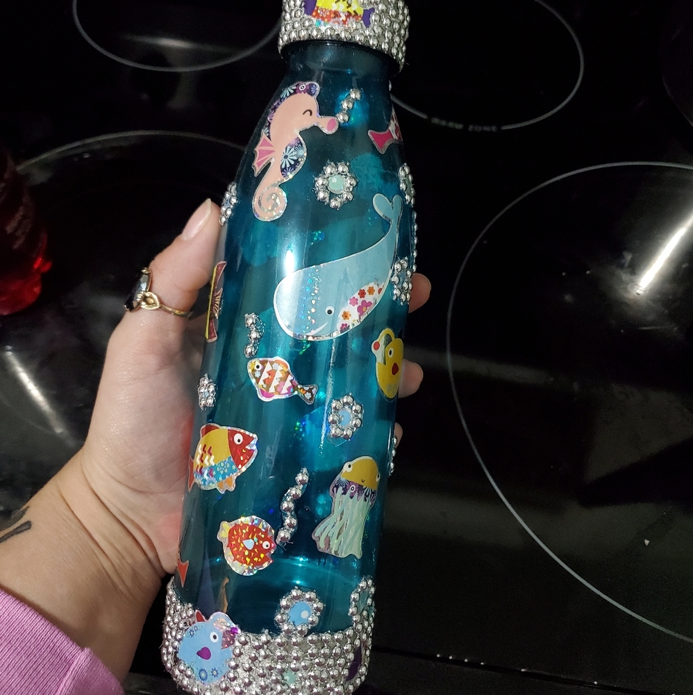 Handmade water bottle (**can be personalized if requested prior to order)